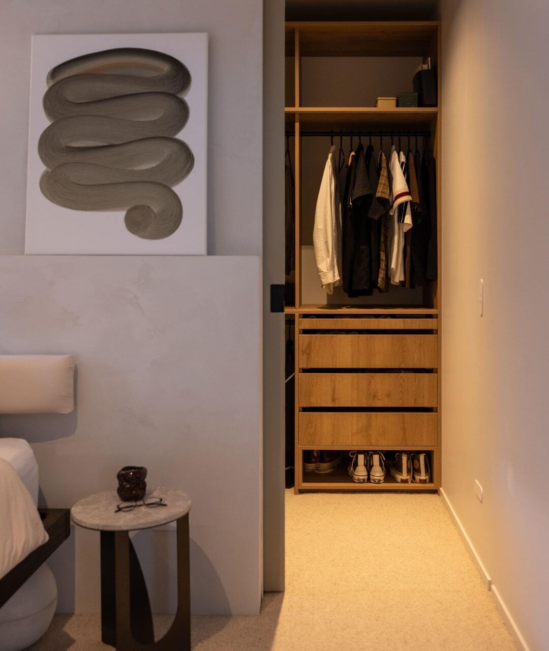 Tangaroa Wardrobe & window seat